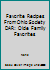 Favorite Recipes From Ohio Society DAR: Olde Family Favorites B000XOMAV0 Book Cover
