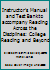 Instructor's Manual and Test Bank to accompany Reading Across the Disciplines: College Reading and Beyond (Kathleen McWhorter, 5th edition) 020521729X Book Cover