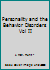 Personality and the Behavior Disorders: A Handbook Based on Experimental and Clinical Research. Volume II B00AV64XX8 Book Cover