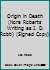 Origin in Death (Nora Roberts Writing as J. D. Robb) B00H3R26N2 Book Cover