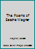 The Poems of Sascha Wagner 1932604588 Book Cover