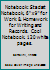 Notebook: Stadart Notebook, 6" x 9" for Work & Homework for Writing and Records. Cool Notebook. 120 white pages. 1691329495 Book Cover