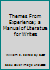 Themes From Experience; a Manual of Literature for Writers B000JFK2F4 Book Cover