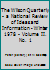 The Wilson Quarterly - a National Review of Ideas and Information - Winter 1978 - Volume II. No. 1 B00175PI18 Book Cover