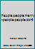 People people marry-people people don't 0905092155 Book Cover