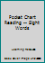 Pocket Chart Reading -- Sight Words 1569117993 Book Cover