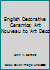 English Decorative Ceramics: Art Nouveau to Art Deco 1870703251 Book Cover