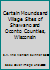 Certain Mounds and Village Sites of Shawano and Oconto Counties, Wisconsin B00WNO7PYU Book Cover