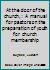 At the door of the church,: A manual for pastors on the preparation of youth for church membership B0007ENFLU Book Cover