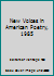 New Voices in American Poetry, 1985 0533068274 Book Cover